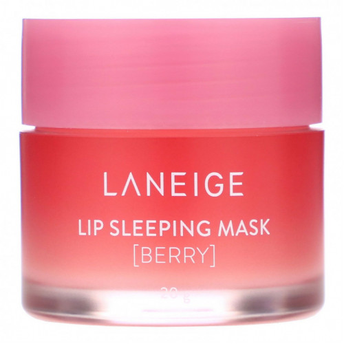 Laneige, Lip Sleeping Mask, ночная маска для губ, ягодная, 20 г