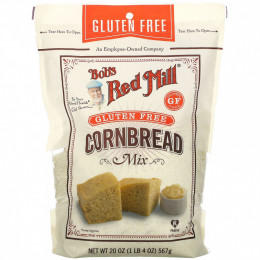 Bob's Red Mill, Cornbread Mix, без глютена, 567 г (20 унций)