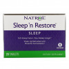 Natrol, Sleep 'n Restore, 20 таблеток