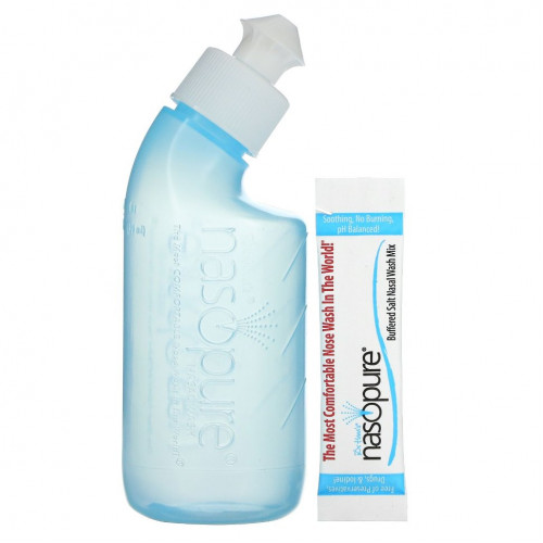 Nasopure, Носовые Wash System, Little Squirt Kit, 1 комплект