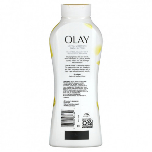 Olay, Увлажняющий гель для душа с маслом ши, 650 мл (22 жидк. Унции)