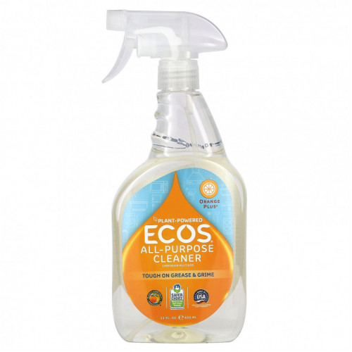 Earth Friendly Products, Orange Plus, универсальное чистящее средство, апельсин, 650 мл (22 жидк. унции)