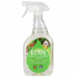 Earth Friendly Products, Ecos, Гель для душа с фруктами и овощами, 22 жидких унции (650 мл)