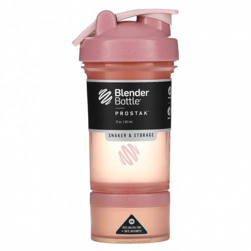 Blender Bottle, ProStak, розово-розовый, 651 мл (22 унции)