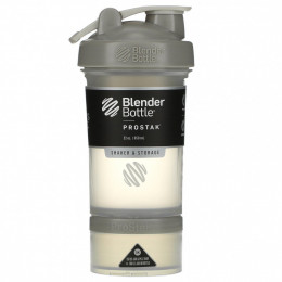 Blender Bottle, ProStak, галечно-серый, 650 мл (22 унции)