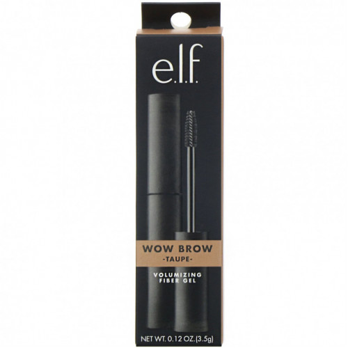 E.L.F., Wow Brow Gel, гель для бровей, серо-коричневый, 3,5 г (0,12 унции)