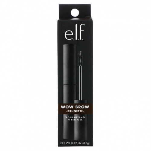 E.L.F., Wow Brow Gel, гель для бровей, для брюнеток, 3,5 г (0,12 унции)