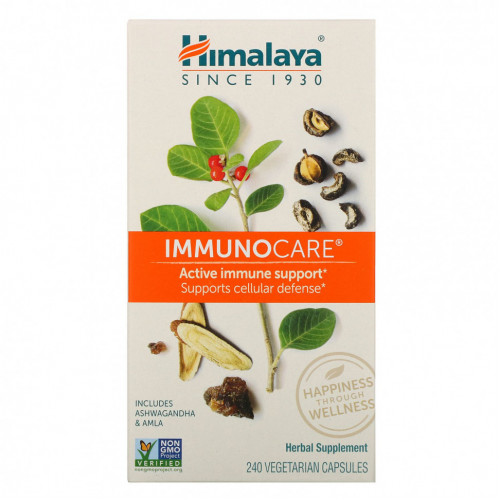 Himalaya, ImmunoCare, 240 вегетарианских капсул