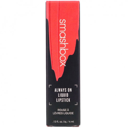 Smashbox, Always On Liquid Lipstick, Baja Bound, 0.13 fl oz (4 ml)