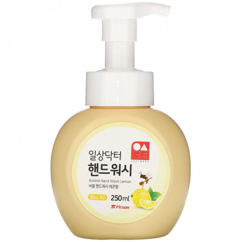 Ilsang Doctor, Bubble Hand Wash, Lemon, 250 ml