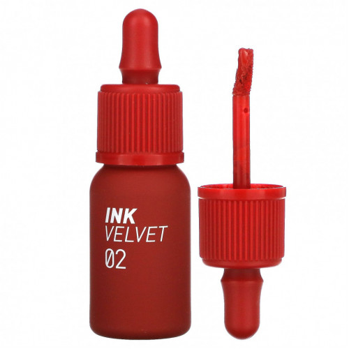 Peripera, Тинт для губ Ink Velvet, 02 Celeb Deep Rose, 4 г (0,14 унции)