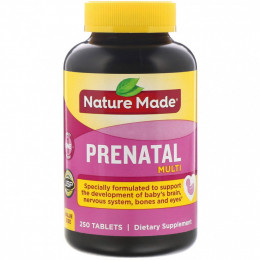 Nature Made, Multi Prenatal, 250 таблеток