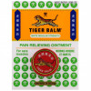 Tiger Balm, Обезболивающий бальзам, белый, средняя сила, 0,14 унции (4 г)