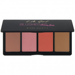 L.A. Girl, Палетка румян Blushed Babe Blush Palette, 4 г (каждый оттенок)