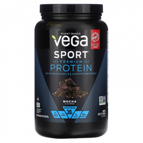 Vega, Sport Performance, протеиновый порошок, вкус мокко, 812 г (28,6 унции)