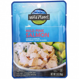 Wild Planet, Дикий горбуша без кожи и без костей, 85 г (3 унции)