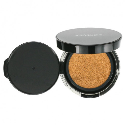 Clio, Kill Cover, Founwear Cushion All New, SPF 50+, PA +++, 04 имбирь, 2 подушки, 0,52 (15 г) каждая