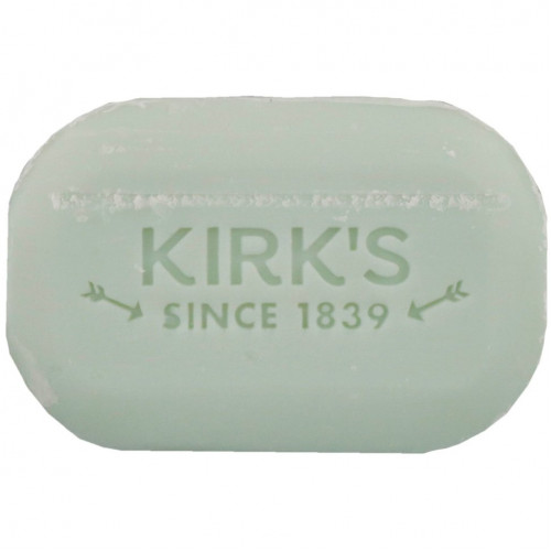 Kirk's, Gentle Castile Soap Bar, Soothing Aloe Vera, 3 Bars, 4 oz (113 g) Each