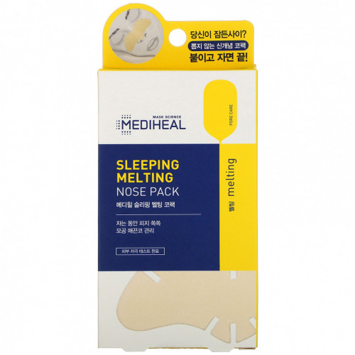 Mediheal, Sleeping Melting Nose Pack, набор из 3