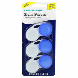 Sight Savers, чехлы для контактных линз, 3 шт