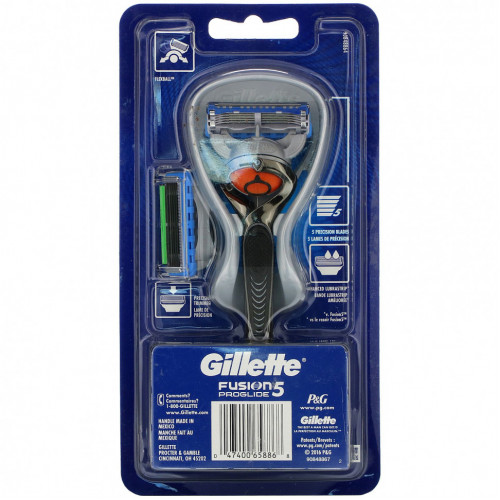 Gillette, Бритва Fusion5 Proglide, 1 бритва + 2 кассеты