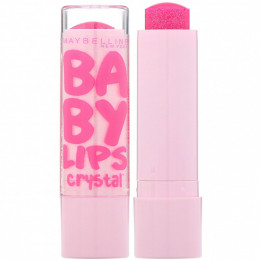 Maybelline, Baby Lips Crystal, увлажняющий бальзам для губ, розовый кварц 140, 4,4 г