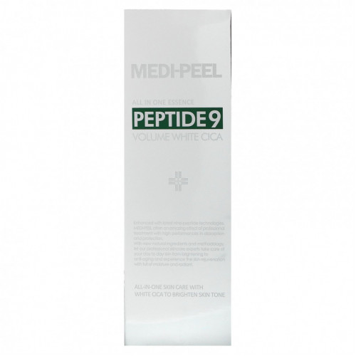 Medi-Peel, Peptide 9, Volume White Cica, универсальная эссенция, 100 мл (3,38 жидк. Унции)