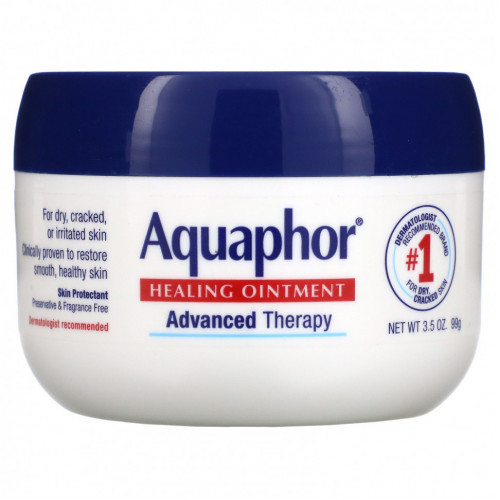 Aquaphor, Целебная мазь, защитное средство для кожи, 99 г (3,5 унции)