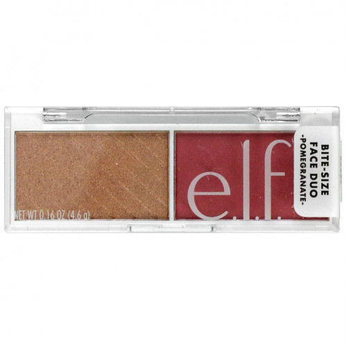 E.L.F., Bite-Size Face Duo, Гранат, 0,16 унции (4,6 г)