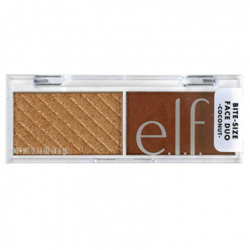 E.L.F., Bite Size Face Duo, кокос, 4,6 г (0,16 унции)