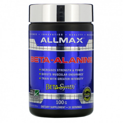 ALLMAX Nutrition, Бета-аланин, 100 г (3,53 унции)