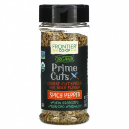 Frontier Co-op, Organic Prime Cuts, пряный перец, 108 г (3,81 унции)