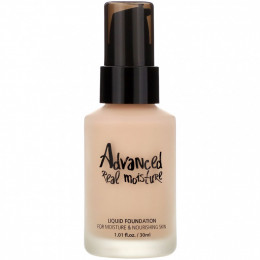 Touch in Sol, Advanced Real Moisture, Liquid Foundation, SPF 30 PA++, #21 Nude Beige, 1.01 fl oz (30 ml)