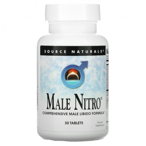 Source Naturals, Male Nitro, 30 таблеток