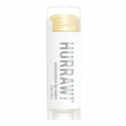 Hurraw! Balm, Бальзам для губ, без запаха, 0,15 унций (4,3 г)