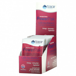 Trace Minerals ®, Electrolyte Stamina PowerPak, ягодная смесь, 30 пакетиков по 7 г (0,25 унции)