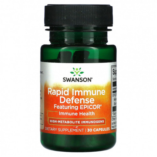 Swanson, Rapid Immune Defense, 30 капсул