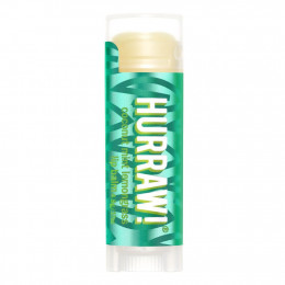 Hurraw! Balm, бальзам для губ, кокос, мята и лемонграсс, 4,8 г (0,17 унции)