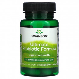 Swanson, Ultimate Probiotic Formula, 30 вегетарианских капсул Embo Ap