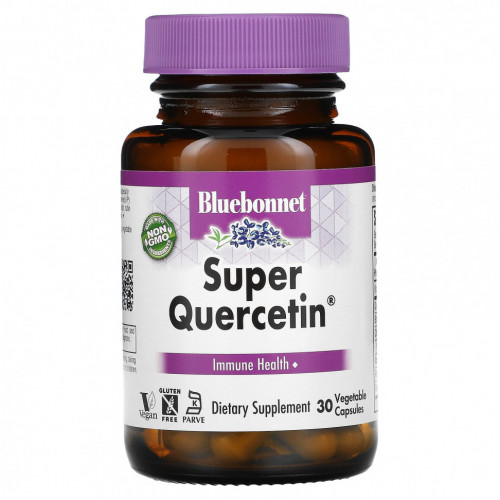 Bluebonnet Nutrition, Super Quercetin, Immune Health, 30 Vegetable Capsules