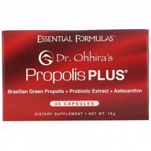 Dr. Ohhira's, Propolis Plus, 30 капсул