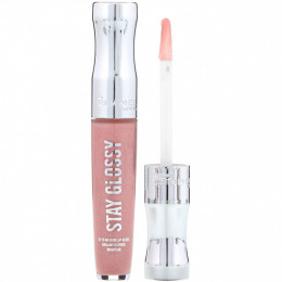 Rimmel London, Stay Glossy, блеск для губ, оттенок 110 Dorchester Rose, 5,5 мл (0,18 жидк. унции)