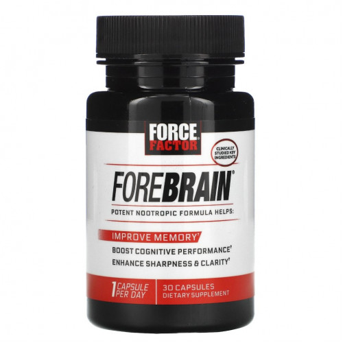 Force Factor, Forebrain, 30 капсул