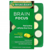 Nature's Bounty, Brain Focus Coolmelts, матчевой лимонад, без кофеина, 30 жевательных таблеток