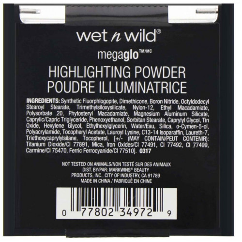 Wet n Wild, Пудра-хайлайтер MegaGlo, оттенок Golden Flower Crown, 5,4 г