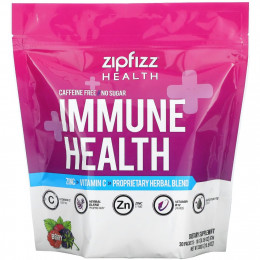 Zipfizz, Immune Health, без кофеина, ягоды, 30 пакетиков по 10 г (0,35 унции)