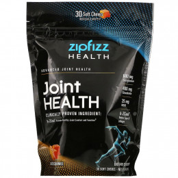 Zipfizz, Joint Health, соленая карамель, 30 жевательных таблеток