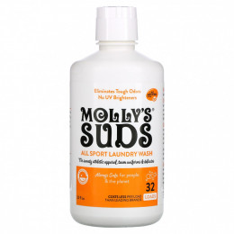 Molly's Suds, средство для стирки спортивной одежды, 950 мл (32 жидк. унции)