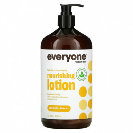 Everyone, Everyone Lotion, лосьон 3 в 1, кокос и лимон, 946 мл (32 жидк. унции)