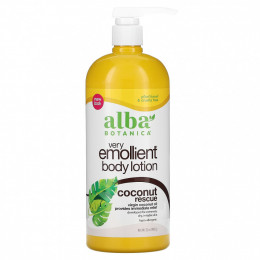 Alba Botanica, Very Emollient, смягчающий лосьон для тела, кокос, 907 г (32 унции)